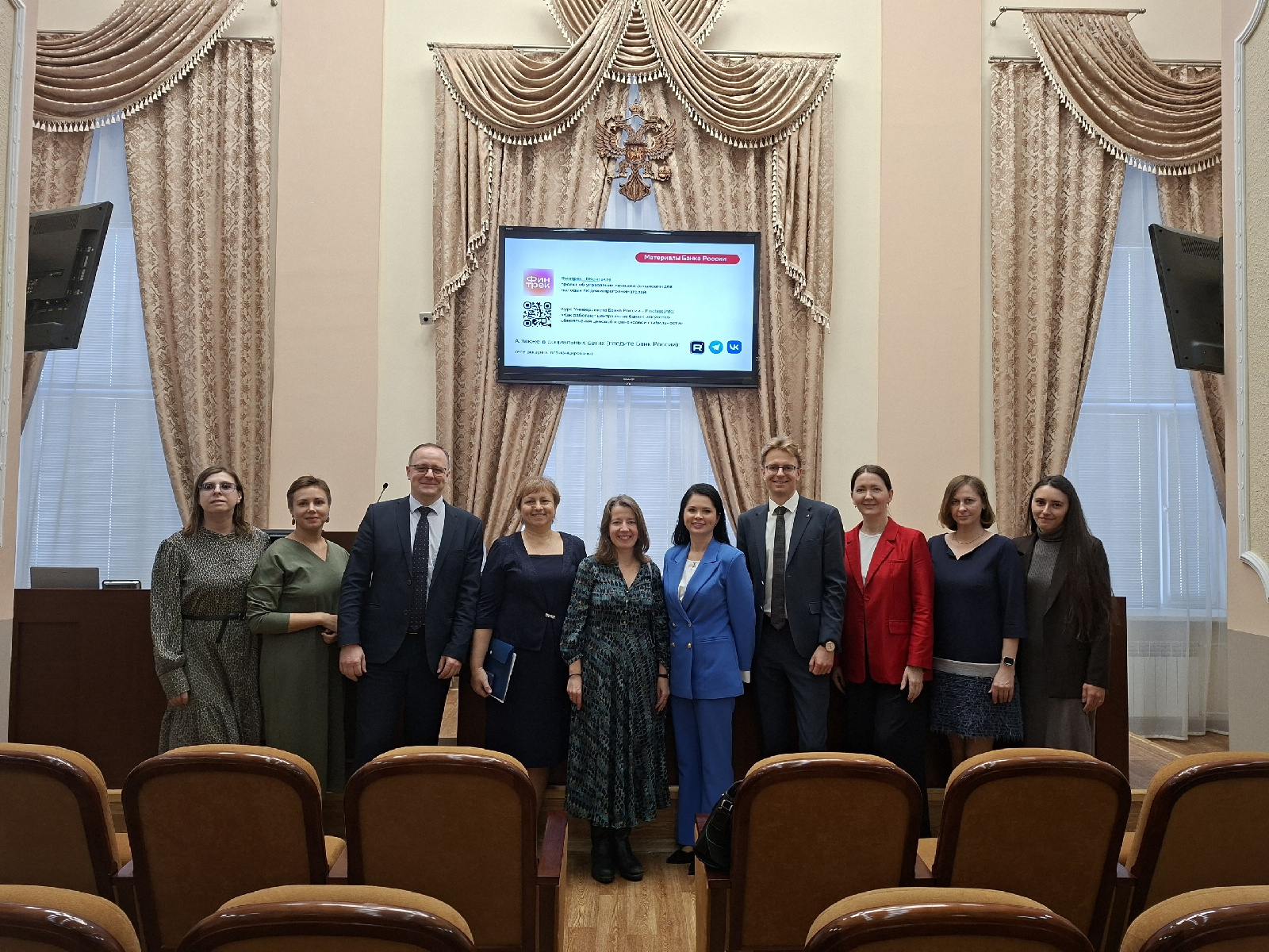 Преподаватели и студенты кафедры приняли участие в коммуникационной сессии