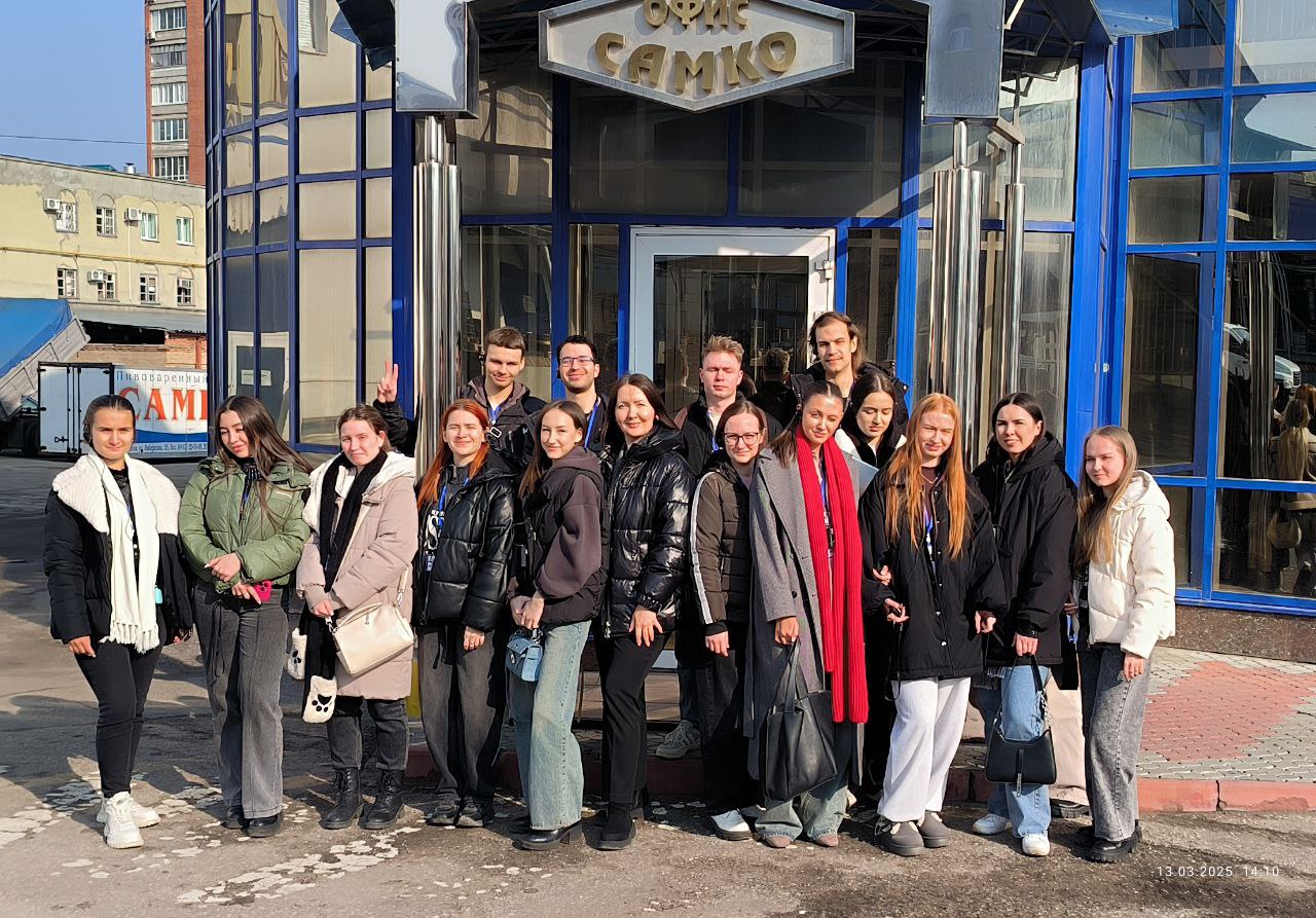 13 марта 2025 года студенты 4 курса гр. 21ЭЭц1 были экскурсии на заводе ООО «Самко».